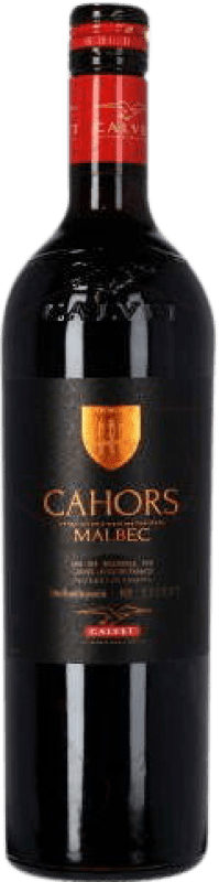 12,95 € Free Shipping | Red wine Calvet Aged A.O.C. Cahors France Malbec Bottle 75 cl