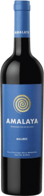 16,95 € Kostenloser Versand | Rotwein Amalaya Crianza — Kurze Fassreifung Argentinien Malbec 75 cl