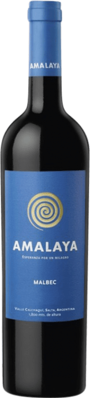 16,95 € Envio grátis | Vinho Tinto Amalaya Crianza Argentina Malbec 75 cl