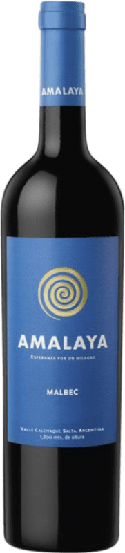 15,95 € Envio grátis | Vinho tinto Amalaya Crianza Argentina Malbec Garrafa 75 cl