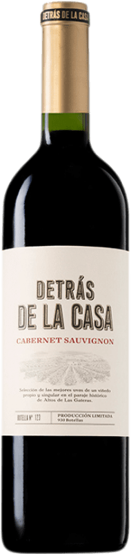 14,95 € Бесплатная доставка | Красное вино Uvas Felices Detrás de la Casa старения D.O. Yecla Регион Мурсия Испания Cabernet Sauvignon бутылка 75 cl