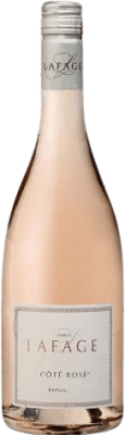 10,95 € Free Shipping | Rosé Wine Domaine Lafage Côte Rose Young I.G.P. Vin de Pays Côtes Catalanes Languedoc-Roussillon France Bottle 75 cl
