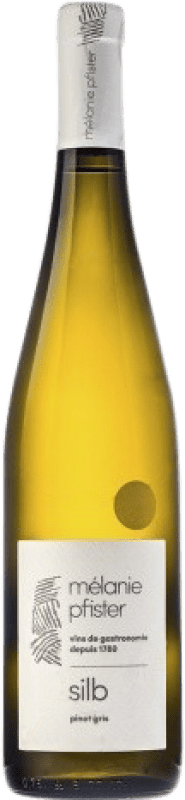 34,95 € Spedizione Gratuita | Vino bianco Mélanie Pfister Silb A.O.C. Alsace Alsazia Francia Pinot Grigio Bottiglia 75 cl