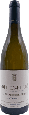 41,95 € Envío gratis | Vino blanco Château des Rontets Clos Varambon A.O.C. Pouilly-Fuissé Borgoña Francia Chardonnay Botella 75 cl