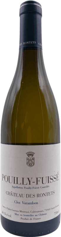 49,95 € 免费送货 | 白酒 Château des Rontets Clos Varambon A.O.C. Pouilly-Fuissé 勃艮第 法国 Chardonnay 瓶子 75 cl