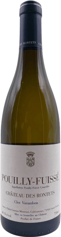 41,95 € Envío gratis | Vino blanco Château des Rontets Clos Varambon A.O.C. Pouilly-Fuissé Borgoña Francia Chardonnay Botella 75 cl