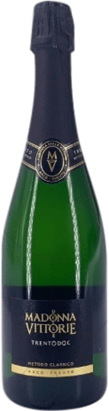 19,95 € 送料無料 | 白スパークリングワイン Madonna Vittorie Trento Brut 予約 D.O.C. Alto Adige トレンティーノアルトアディジェ イタリア Chardonnay ボトル 75 cl