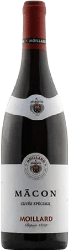 15,95 € Kostenloser Versand | Rotwein Moillard Grivot Naurouze Jung A.O.C. Mâcon Burgund Frankreich Spätburgunder Flasche 75 cl