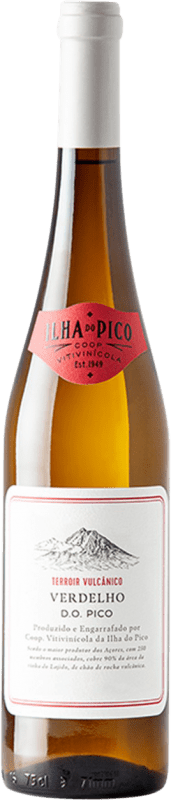 32,95 € Spedizione Gratuita | Vino bianco Ilha do Pico Dos Açores Giovane Portogallo Arinto Bottiglia 75 cl