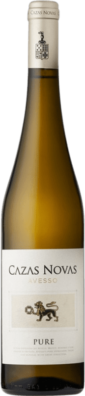 11,95 € Envío gratis | Vino blanco Cazas Novas Pure Joven I.G. Vinho Verde Portugal Avesso Botella 75 cl