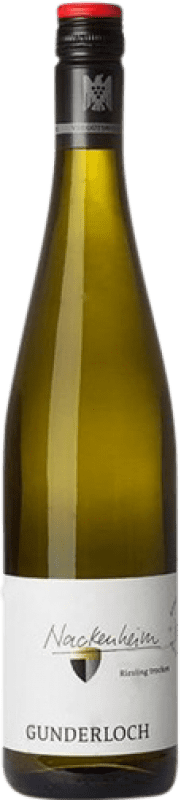 22,95 € Spedizione Gratuita | Vino bianco Gunderloch Nackenheim Q.b.A. Rheinhessen Rheinhessen Germania Riesling Bottiglia 75 cl