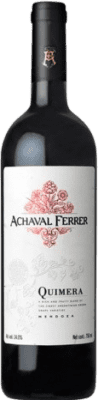 56,95 € 免费送货 | 红酒 Achaval Ferrer Quimera 岁 I.G. Mendoza 门多萨 阿根廷 Merlot, Cabernet Sauvignon, Cabernet Franc, Malbec 瓶子 75 cl