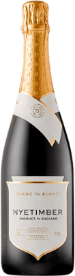 67,95 € Envio grátis | Espumante branco Nyetimber Blanc de Blancs West Sussex Reino Unido Chardonnay Garrafa 75 cl