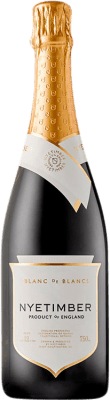 67,95 € 免费送货 | 白起泡酒 Nyetimber Blanc de Blancs West Sussex 英国 Chardonnay 瓶子 75 cl