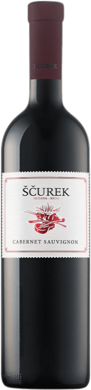 19,95 € Бесплатная доставка | Красное вино Sčurek I.G. Primorska Goriška Brda Словения Cabernet Sauvignon — Каберне Совиньон 75 cl