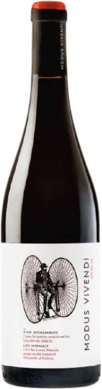 11,95 € Envoi gratuit | Vin rouge Viña Costeira Modus Vivendi D.O. Valdeorras Galice Espagne Mencía, Grenache Tintorera Bouteille 75 cl