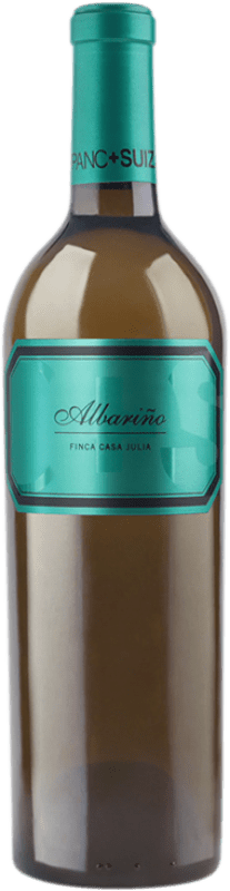 38,95 € Бесплатная доставка | Белое вино Hispano-Suizas Finca Casa Julia Молодой D.O. Valencia Levante Испания Albariño бутылка 75 cl