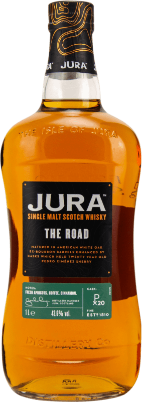 61,95 € Envoi gratuit | Single Malt Whisky Isle of Jura The Road Highlands Royaume-Uni Bouteille 1 L