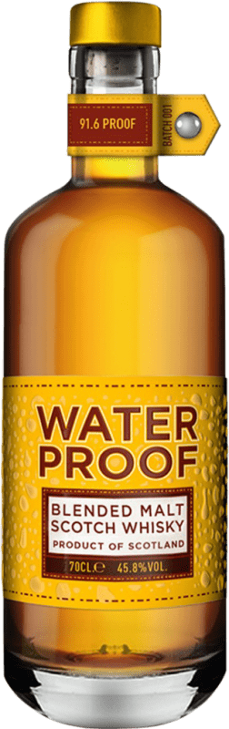 43,95 € Envio grátis | Whisky Blended Water Proof Reserva Reino Unido Garrafa 70 cl