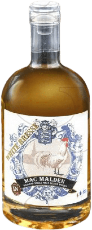 65,95 € 免费送货 | 单一麦芽威士忌 Mac Malden White Bresse 英国 中瓶装 50 cl
