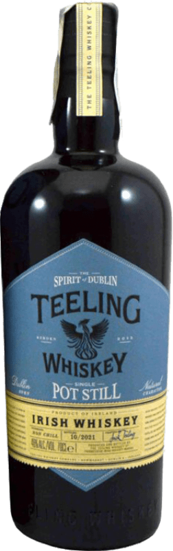 54,95 € Kostenloser Versand | Single Malt Whisky Teeling Pot Still Irland Flasche 70 cl