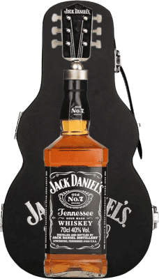 バーボンウイスキー Jack Daniel's Old Nº 7 Guitar 限定版 70 cl