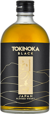 51,95 € 免费送货 | 调和威士忌 White Oak Tokinoka Black — 黑色版 珍藏 日本 中瓶装 50 cl