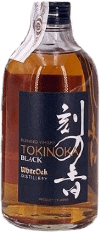 71,95 € Envio grátis | Whisky Blended White Oak Tokinoka Black — Edição Preta Reserva Japão Garrafa Medium 50 cl