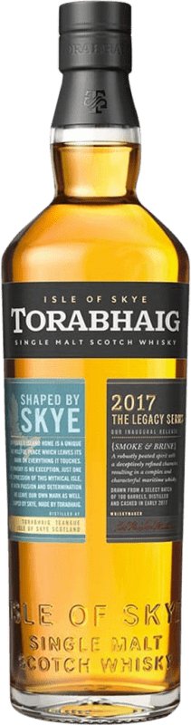 69,95 € Kostenloser Versand | Whiskey Single Malt Torabhaig Hochland Großbritannien Flasche 70 cl