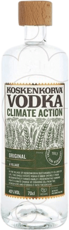 17,95 € Envio grátis | Vodka Koskenkorva Climate Action Finlândia 70 cl