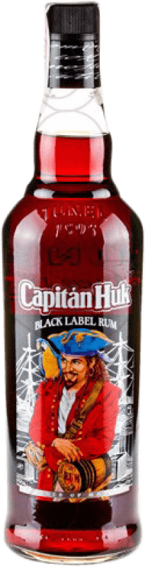 16,95 € 免费送货 | 朗姆酒 Antonio Nadal Capitán Huk Black Label 西班牙 瓶子 70 cl