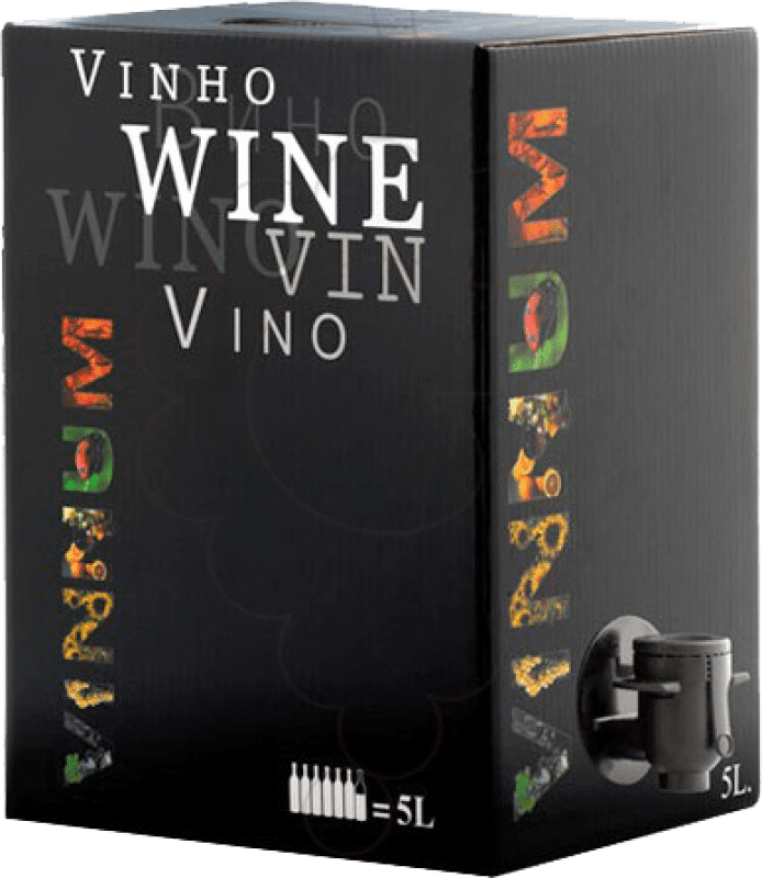 7,95 € Бесплатная доставка | Белое вино Vile Ganador Blanco Кастилия-Леон Испания Bag in Box 5 L
