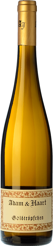 101,95 € Kostenloser Versand | Weißwein A.J. Adam Goldtröpfchen Trocken Q.b.A. Mosel Mosel Deutschland Riesling Flasche 75 cl