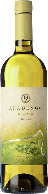 4,95 € Envoi gratuit | Vin blanc Ribera de Pelazas Abadengo Blanco D.O. Arribes Castille et Leon Espagne Malvasía Bouteille 75 cl