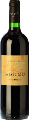 18,95 € Spedizione Gratuita | Vino Rosso Château Paloumey Ailes A.O.C. Haut-Médoc bordò Francia Merlot, Cabernet Sauvignon 75 cl
