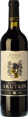 29,95 € Kostenloser Versand | Rotwein Akutain Reserve — Gereift D.O.Ca. Rioja La Rioja Spanien Tempranillo 75 cl