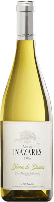 24,95 € Envío gratis | Vino blanco Alto de Inazares Blanco de Blancas España Viognier, Chardonnay, Sauvignon Blanca, Gewürztraminer, Riesling Botella 75 cl