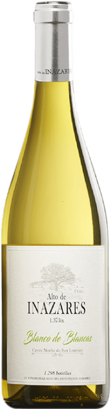 28,95 € 送料無料 | 白ワイン Alto de Inazares Blanco de Blancas スペイン Viognier, Chardonnay, Sauvignon White, Gewürztraminer, Riesling ボトル 75 cl