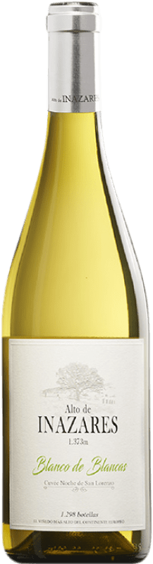 29,95 € Envoi gratuit | Vin Blanc Alto de Inazares Blanco de Blancas Espagne Viognier, Chardonnay, Gewürztraminer, Riesling, Sauvignon Bouteille 75 cl