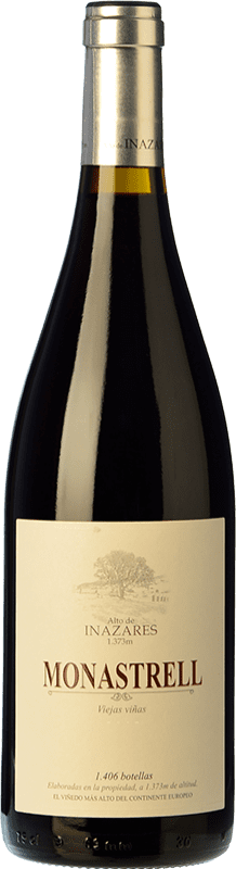 27,95 € Spedizione Gratuita | Vino rosso Alto de Inazares Spagna Monastrell Bottiglia 75 cl