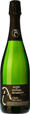 10,95 € 免费送货 | 白起泡酒 Montau de Sadurní Arrels 香槟 预订 D.O. Cava 加泰罗尼亚 西班牙 Macabeo, Xarel·lo, Parellada 瓶子 75 cl