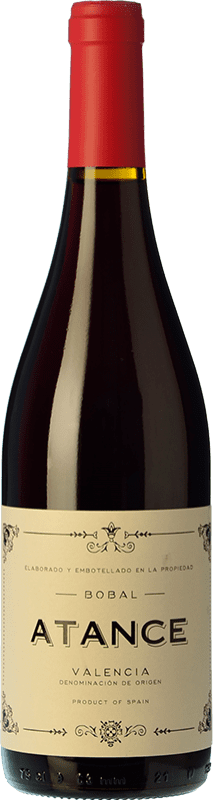 7,95 € Free Shipping | Red Wine Risky Grapes Atance D.O. Valencia Valencian Community Spain Bobal 75 cl