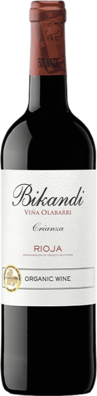 10,95 € 送料無料 | 赤ワイン Olabarri Bikandi Crianza — クリアンサ D.O.Ca. Rioja ラ・リオハ スペイン Tempranillo — テンプラニーリョ 75 cl
