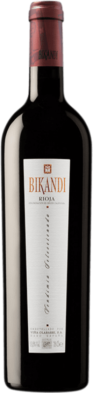 29,95 € Spedizione Gratuita | Vino rosso Olabarri Bikandi Riserva D.O.Ca. Rioja La Rioja Spagna Tempranillo Bottiglia 75 cl