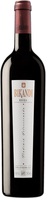 34,95 € Spedizione Gratuita | Vino rosso Olabarri Bikandi Riserva D.O.Ca. Rioja La Rioja Spagna Tempranillo Bottiglia 75 cl