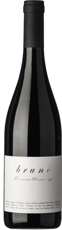 34,95 € Kostenloser Versand | Rotwein Brunò Rosso I.G.T. Toscana Toskana Italien Sangiovese Flasche 75 cl