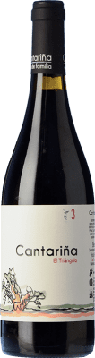 35,95 € Free Shipping | Red wine Cantariña 3 El Triángulo D.O. Bierzo Castilla y León Spain Mencía, Grenache Tintorera, Doña Blanca Bottle 75 cl