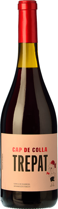 8,95 € Envio grátis | Vinho Tinto Moacin Cap de Colla D.O. Conca de Barberà Catalunha Espanha Trepat Eco — Biológico Garrafa 75 cl