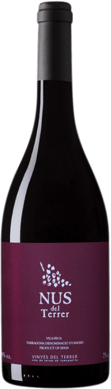 38,95 € Free Shipping | Red wine Vinyes del Terrer Nus del Terrer D.O. Tarragona Catalonia Spain Grenache, Cabernet Sauvignon Bottle 75 cl