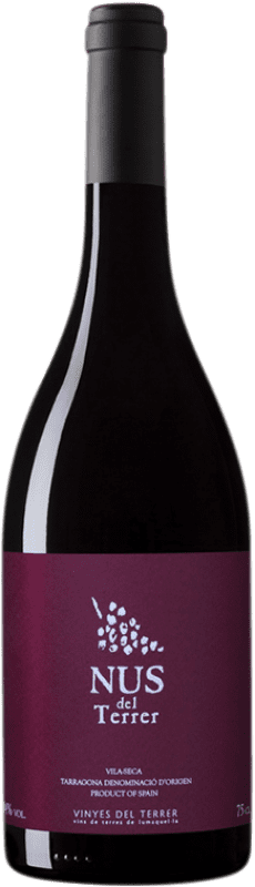 32,95 € Spedizione Gratuita | Vino rosso Vinyes del Terrer Nus del Terrer D.O. Tarragona Catalogna Spagna Grenache, Cabernet Sauvignon Bottiglia 75 cl